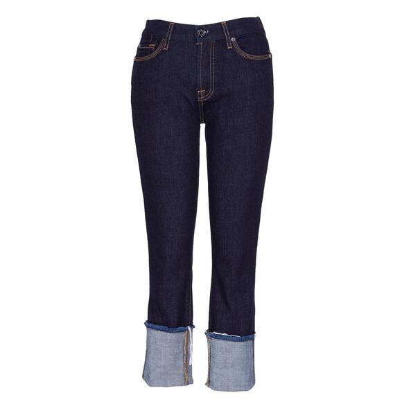 7 FOR ALL MANKIND Women's Fashion Boyfriend High Cuff Jean Sz 31 NWT - Picture 3 of 14